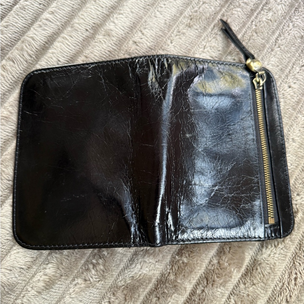 HOBO black leather wallet - Picture 4 of 6